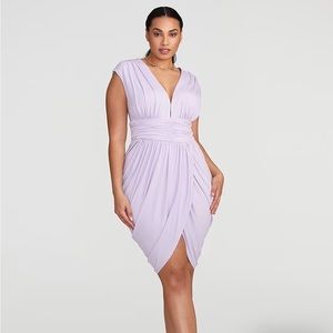 NWT Fashion to Figure X Gabrielle Union | Iset Draped V-Neck Dress